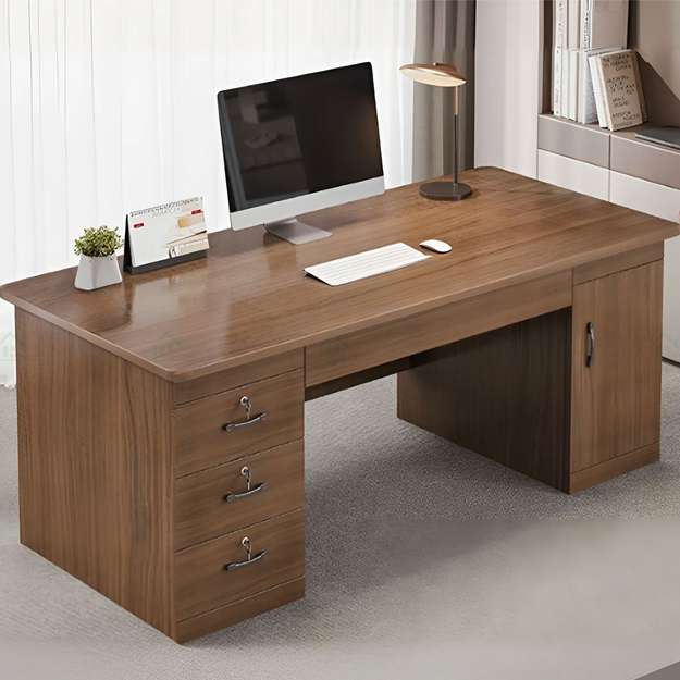 Bàn làm việc phòng ngủ để máy vi tính gỗ công nghiệp